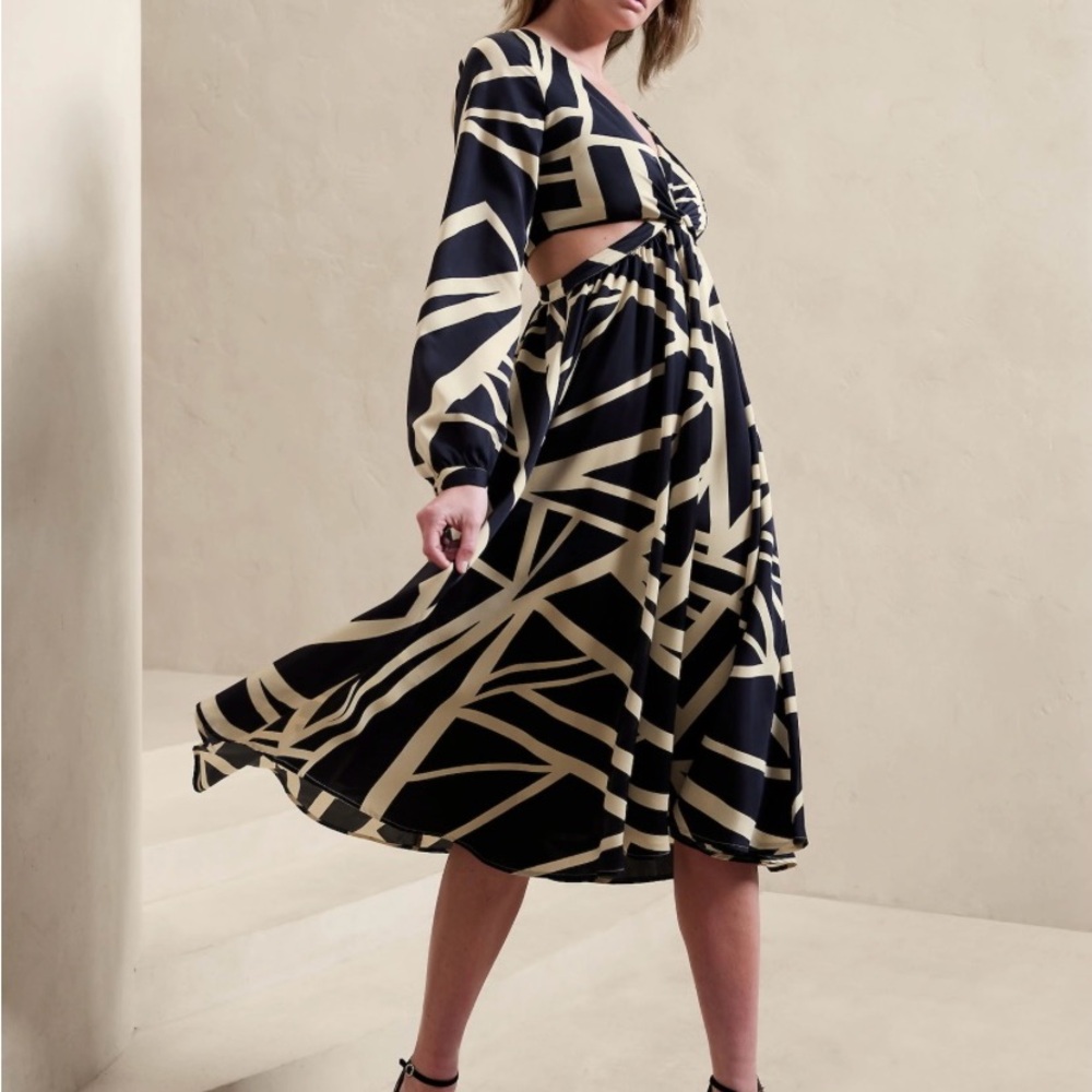Banana Republic Twist Front Dress